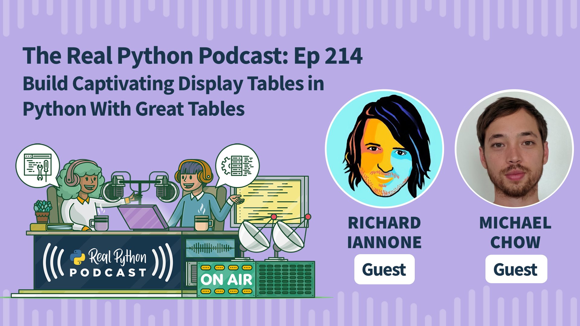 Real Python Podcast Episode #214 Title Artwork