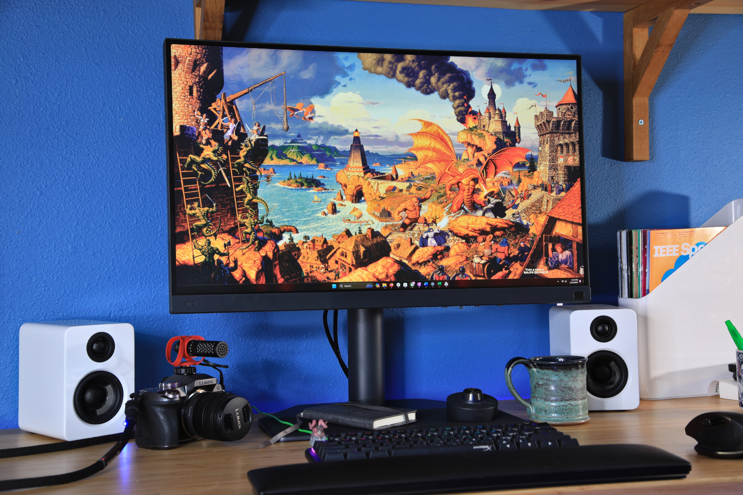 BenQ SW272U - Best 4K monitor for photographers