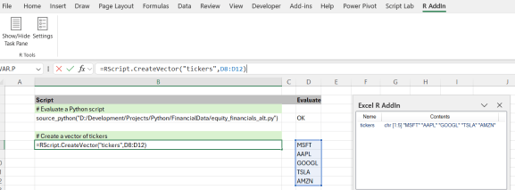 Create R vector