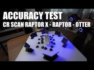 CR Scan Accuracy - Capture Range - Marker Test for Raptor X - Raptor - Otter