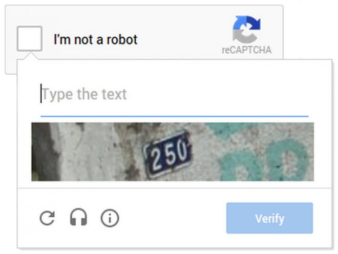 google recaptcha