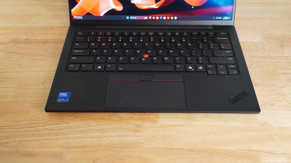 Lenovo ThinkPad X1 Aura Edition keyboard