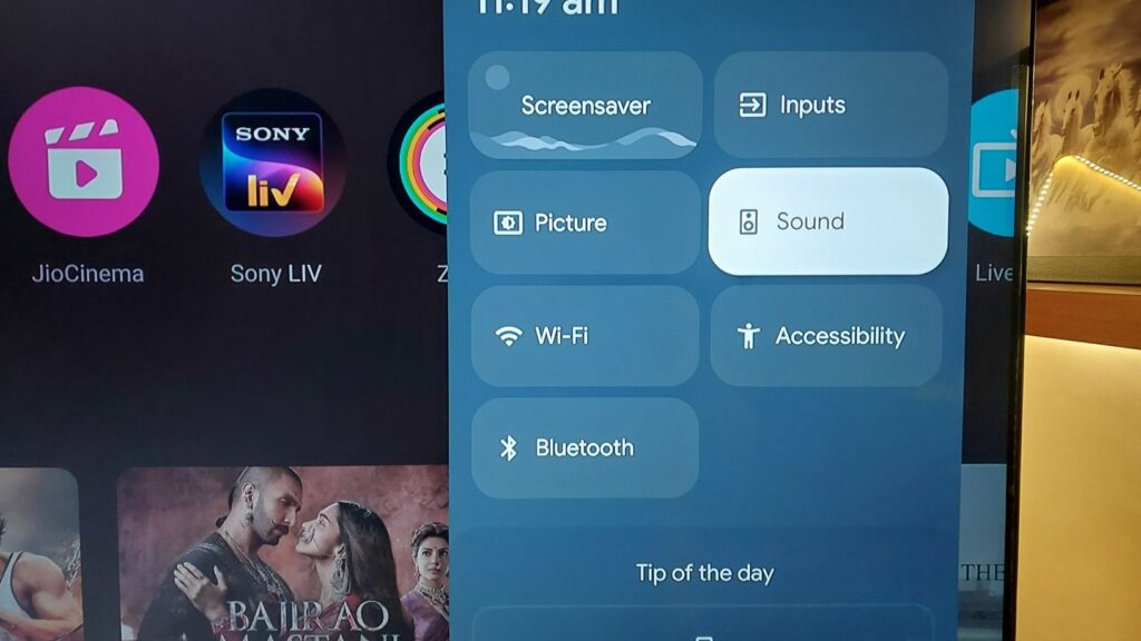 Open JVC Smart TV Settings min