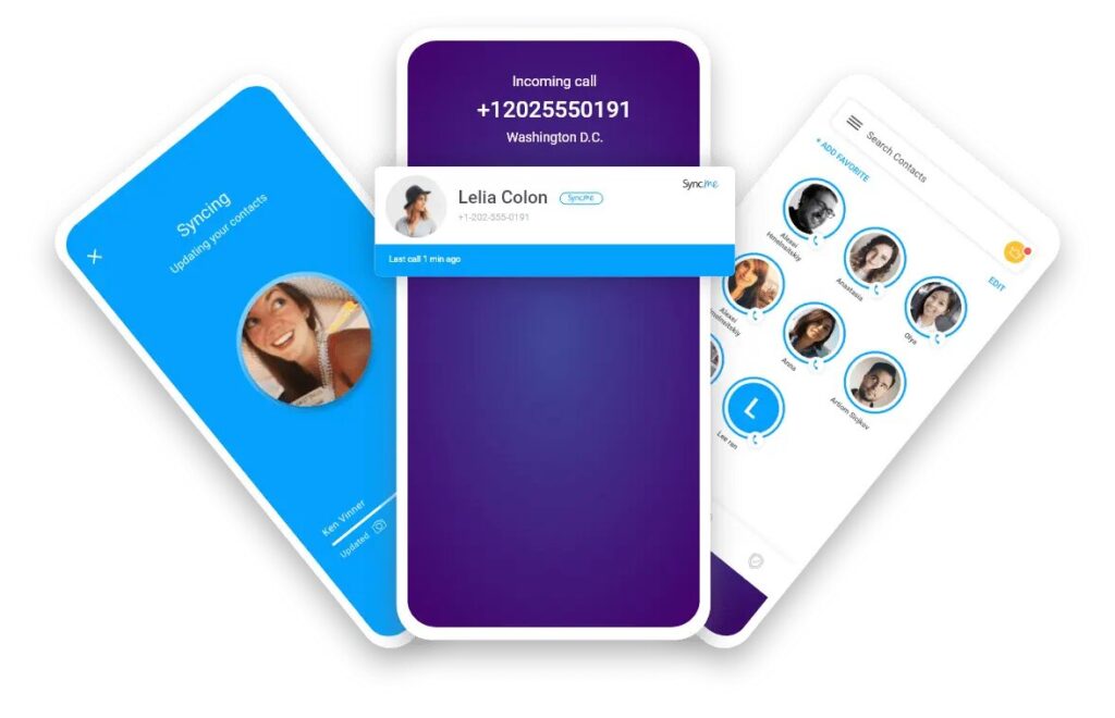 Sync.ME a global caller ID best app android iOS