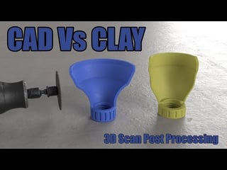 CAD vs CLAY Modeling - 3D Scan Post Processing Software