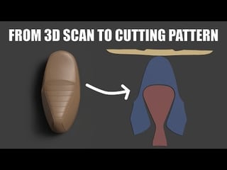 From 3D Scan to Cutting Pattern - A Step-by-Step Guide for Upholstery