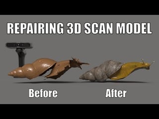 Repairing 3D Scan Model - Quick and Easy Techniques with Adobe Substance 3D Modeler