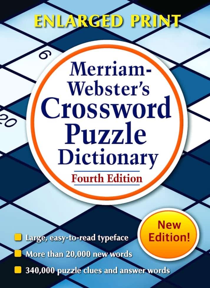 Merriam Webster Crossword Puzzle Dictionary