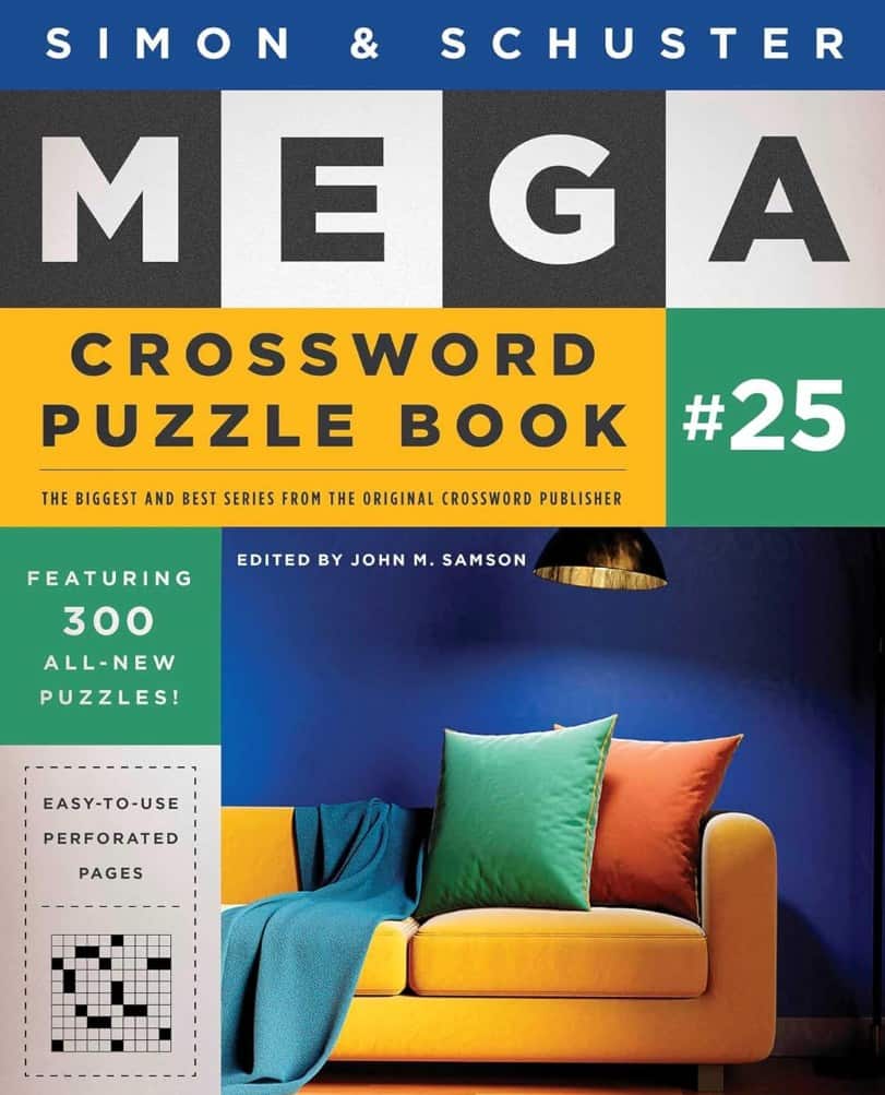 Simon & Schuster Mega Crossword Puzzle Book #25