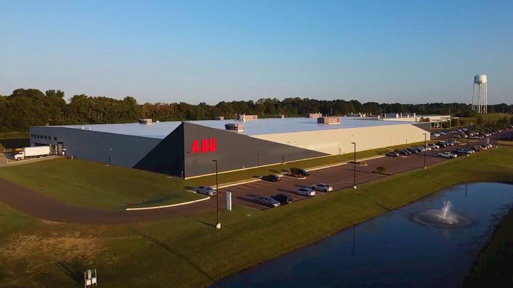 ABB’s existing facility in facility in Senatobia, Mississippi. (Image: ABB)